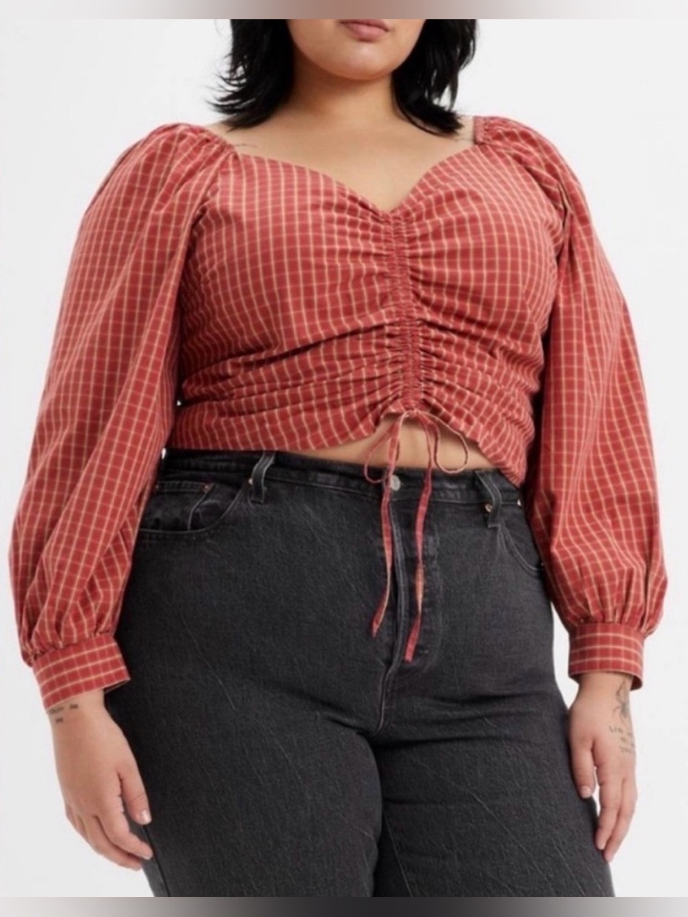 Levi’s The Finn Statement Blouse, sz 3X